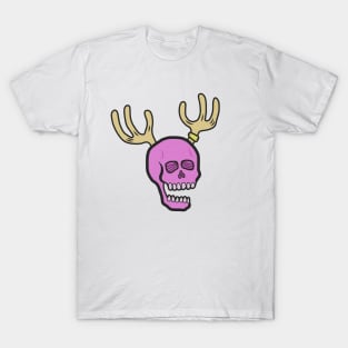 Deer antler skull T-Shirt